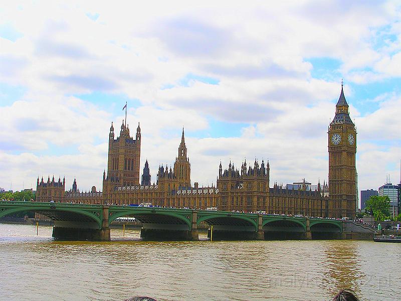 P7222269.JPG - Big Ben i Houses of Parlament od strony Tamizy